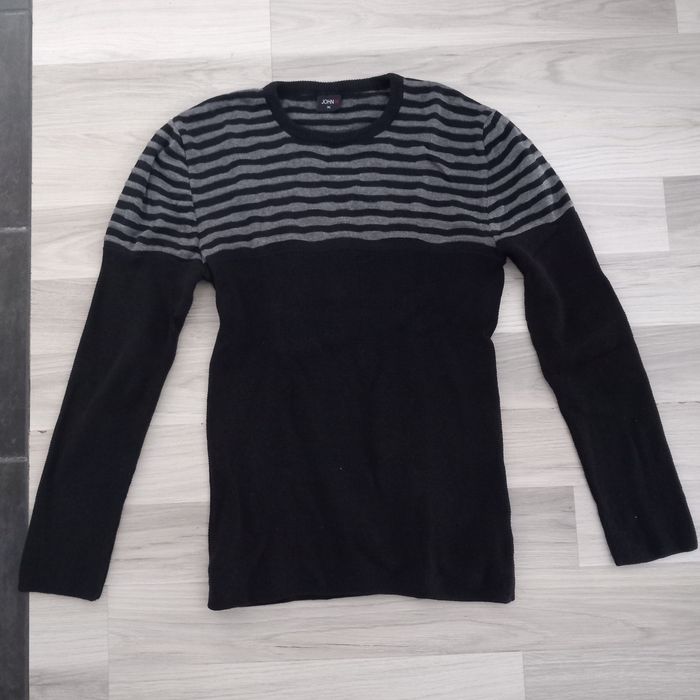 Pull homme noir John H taille XL