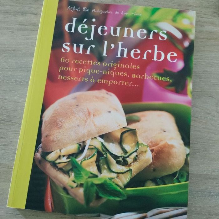 Livre "déjeuners sur l'herbe"