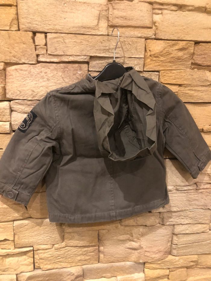 Veste type militaire 74cm / 12 mois - photo numéro 3