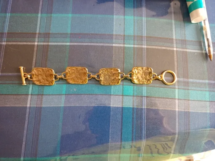 Bracelet original doré - photo numéro 2
