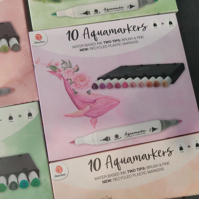 Boîtes de 10 Aquamarkers - photo numéro 13