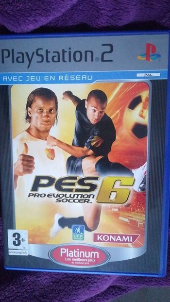 Jeu Pro Évolution Soccer (PES) 6 PS2