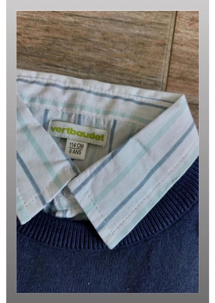 Chemise pull vertbaudet 6 ans - photo numéro 2
