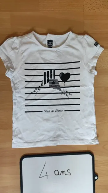 T-shirt taille 4 ans