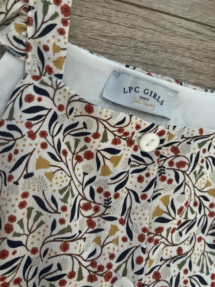 5 ans - robe fluide fleurie LPC - photo numéro 2