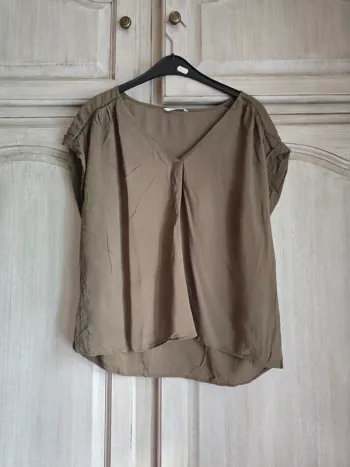 Blouse kaki camaïeu taille 42