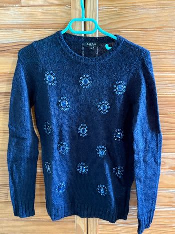 Pull manches longues - Taille 36 - Marque : Caroll Paris