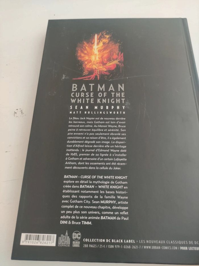 Comics DC Batman curse of the white Knight Fnac édition tirage limité - photo numéro 4