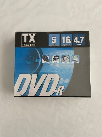 Pack de 5 DVD-R Think Xtra (TX) – Neuf / Scellé