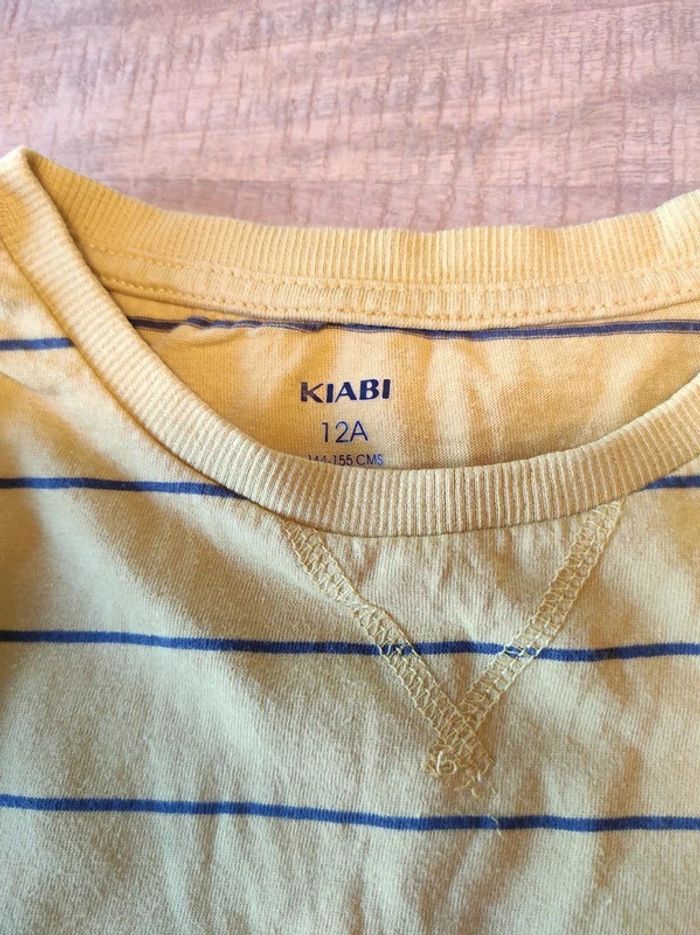 Tee shirt manches longues rayé - photo numéro 2