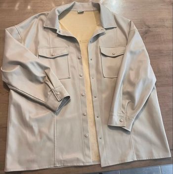 Veste « similicuir »