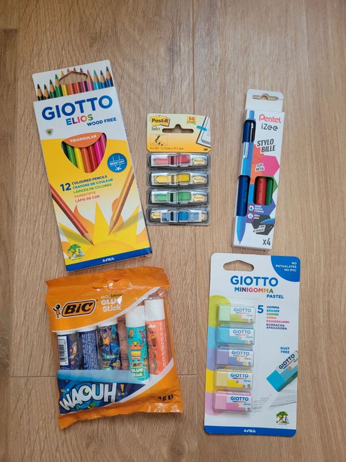 Lot 2 fournitures scolaires