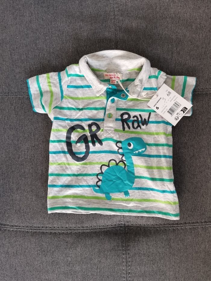 Lot vêtements garçon neuf 6 mois - photo numéro 5