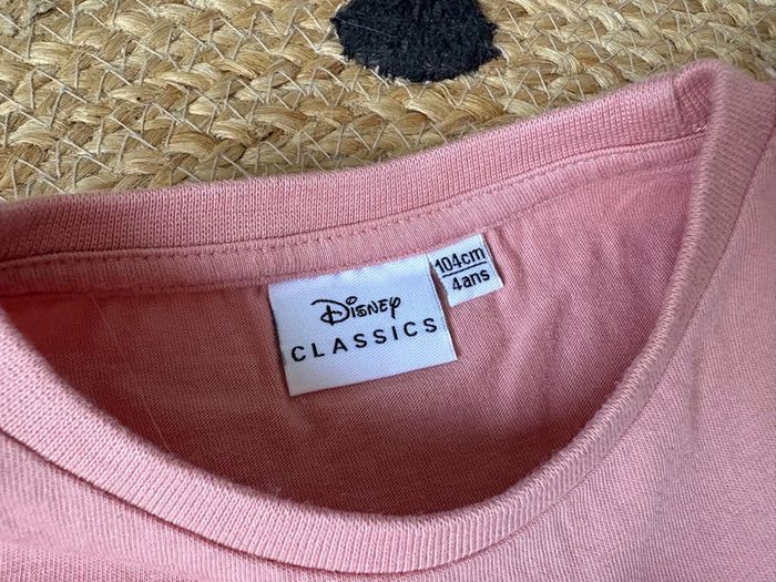T-shirt ML Disney Bambi rose Vertbaudet 4 ans - photo numéro 4