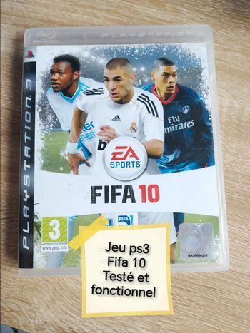 Jeu ps3 fifa 10
