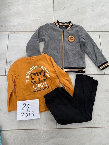 Ensemble 3 pièces 2 ans