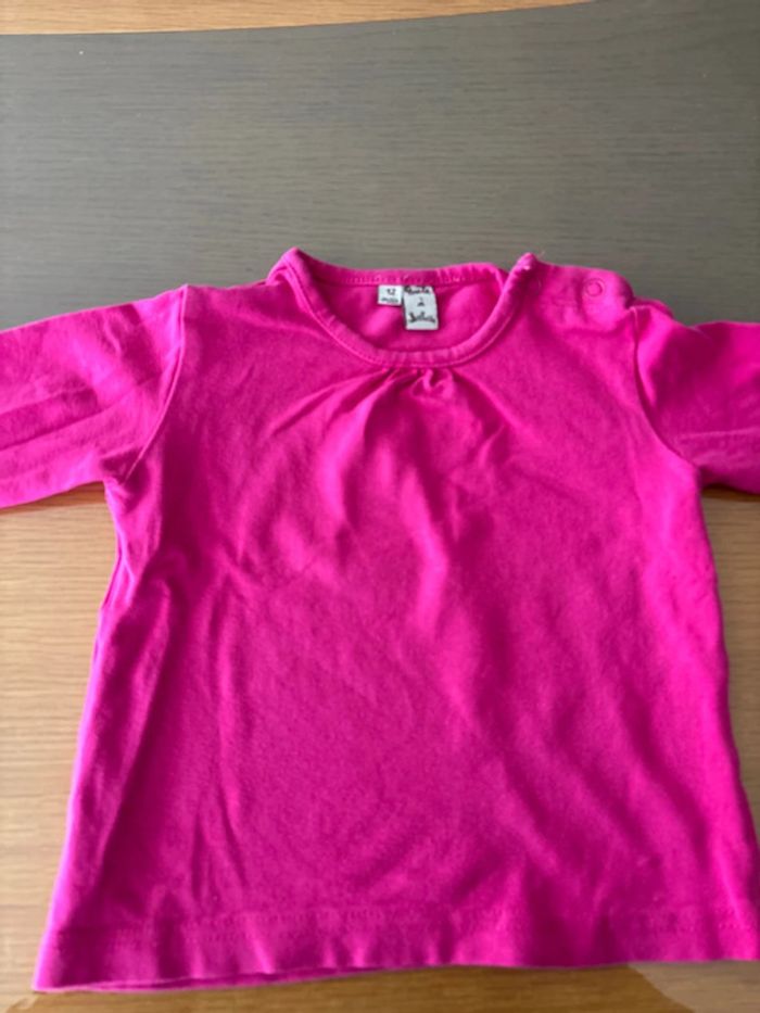 T-shirt manches longues 12 mois - photo numéro 2