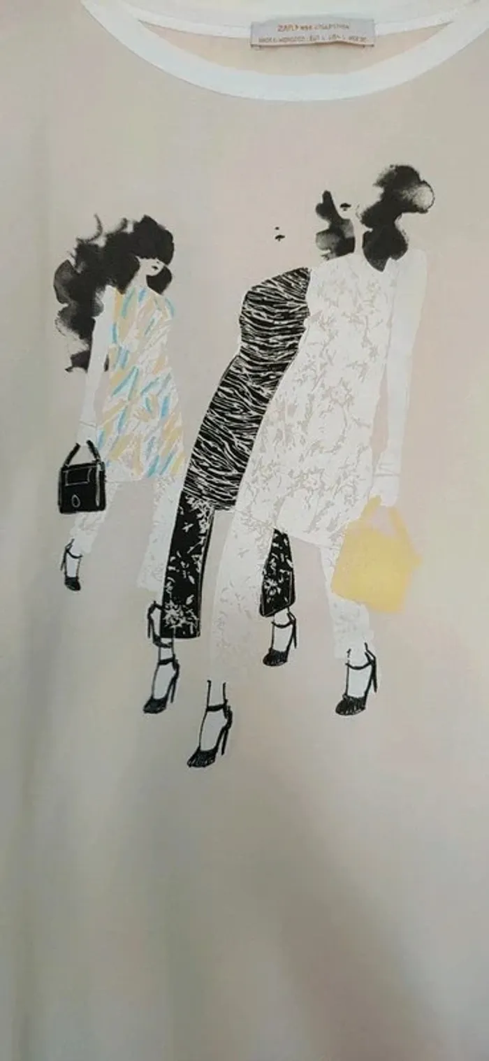 Blouse manches longues abricot - photo numéro 2