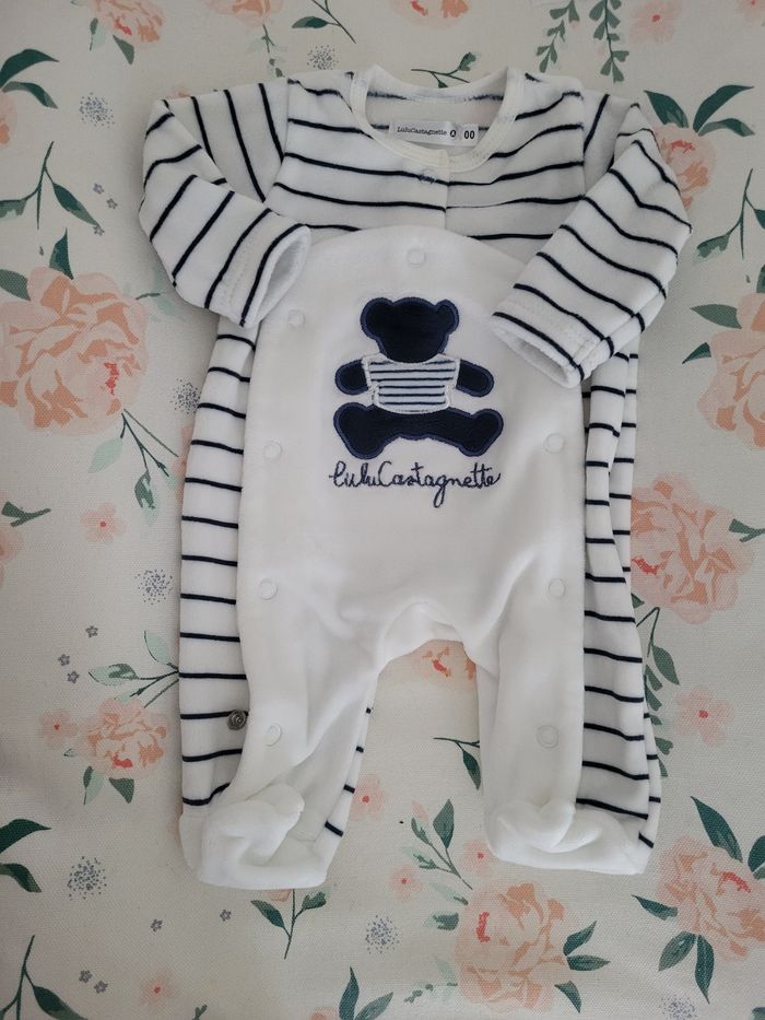 Pyjama en coton Lulu castagnettes - photo numéro 3