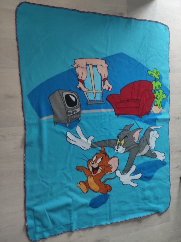 Plaid couverture Tom & Jerry - photo numéro 3