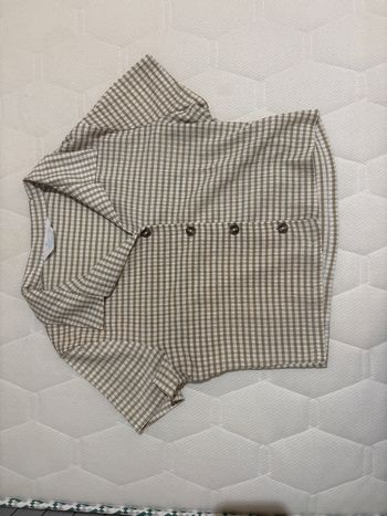 Blouse à carreaux