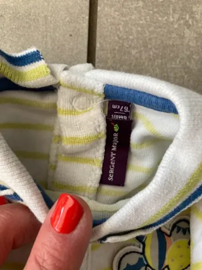 lot de vetements bébé garçons taille 6 mois marques diverses - photo numéro 12