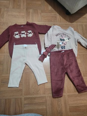 Lot de 2 ensemble + bandeau