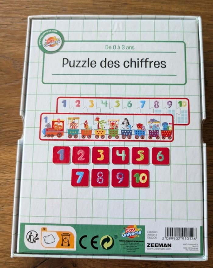 Puzzle des chiffres - photo numéro 2