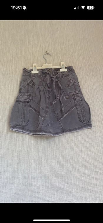 Jupe grise 8 ans creeks