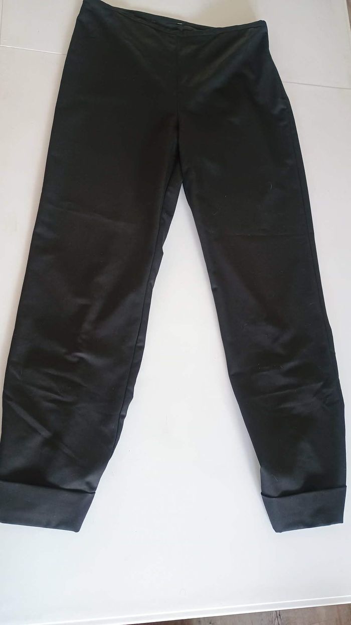 Pantalon COP Copine Taille 40 - Couleur Kaki - 28% Coton, 61% Polyamide - Occasion Très Bon état