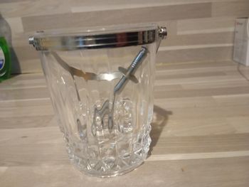 Pot à glaçons cristal d'Arques
