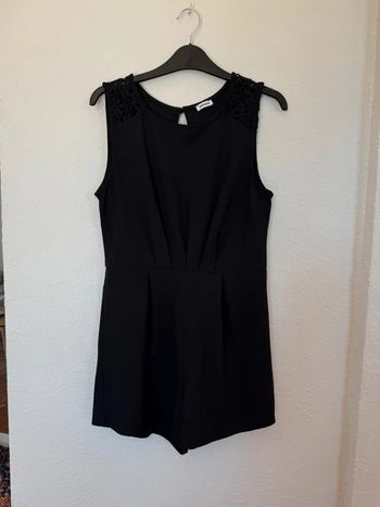 Combishort noire dentelle Pimkie M 38