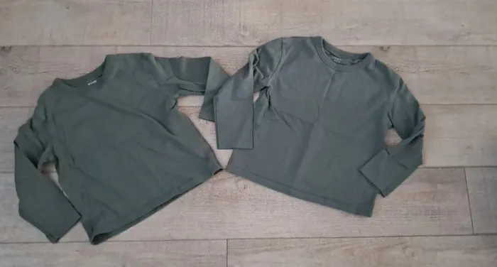 2 Tee-shirt manches longues
