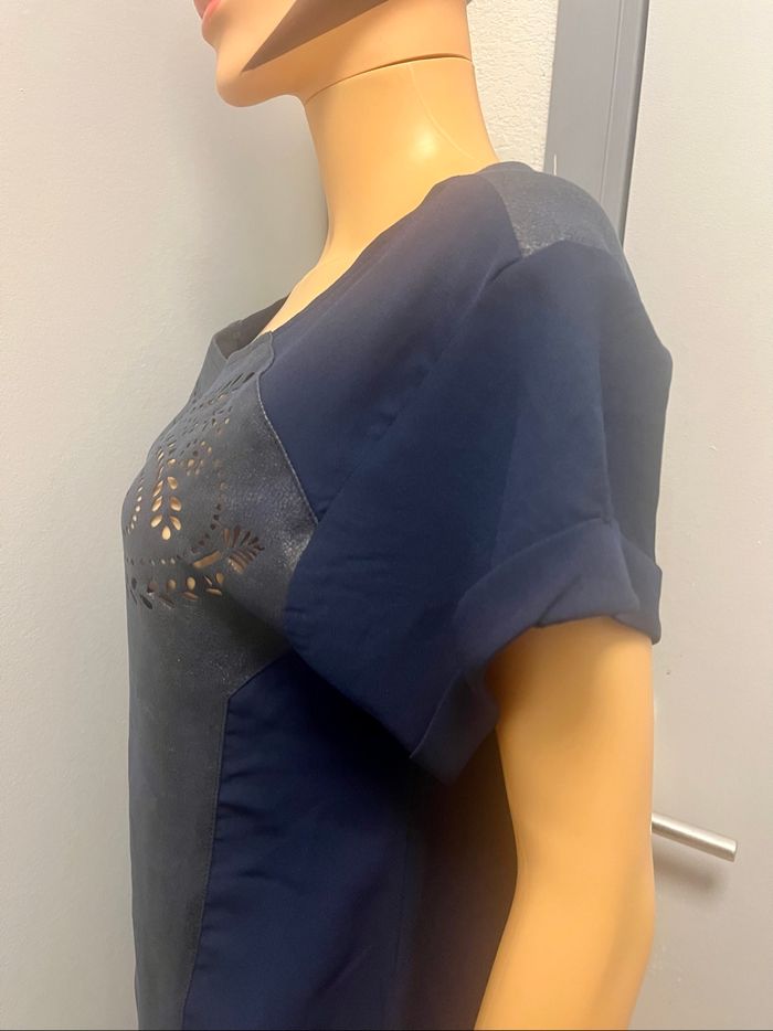 Robe sans manches marine - photo numéro 6