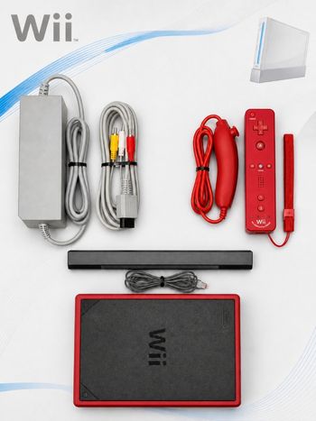 Nintendo Wii mini rouge