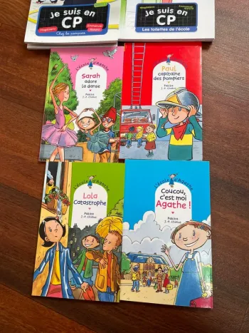 Lot cp :  l’école d’Agathe
