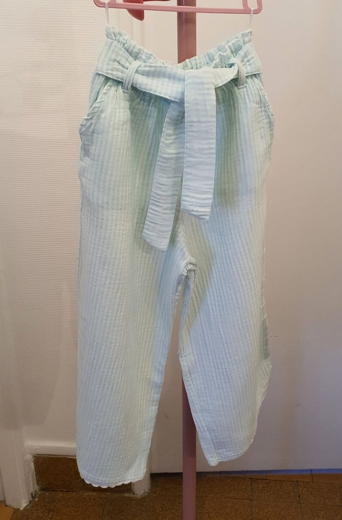 Ensemble Pantalon de toile, t-shirt 6 ans - photo numéro 7