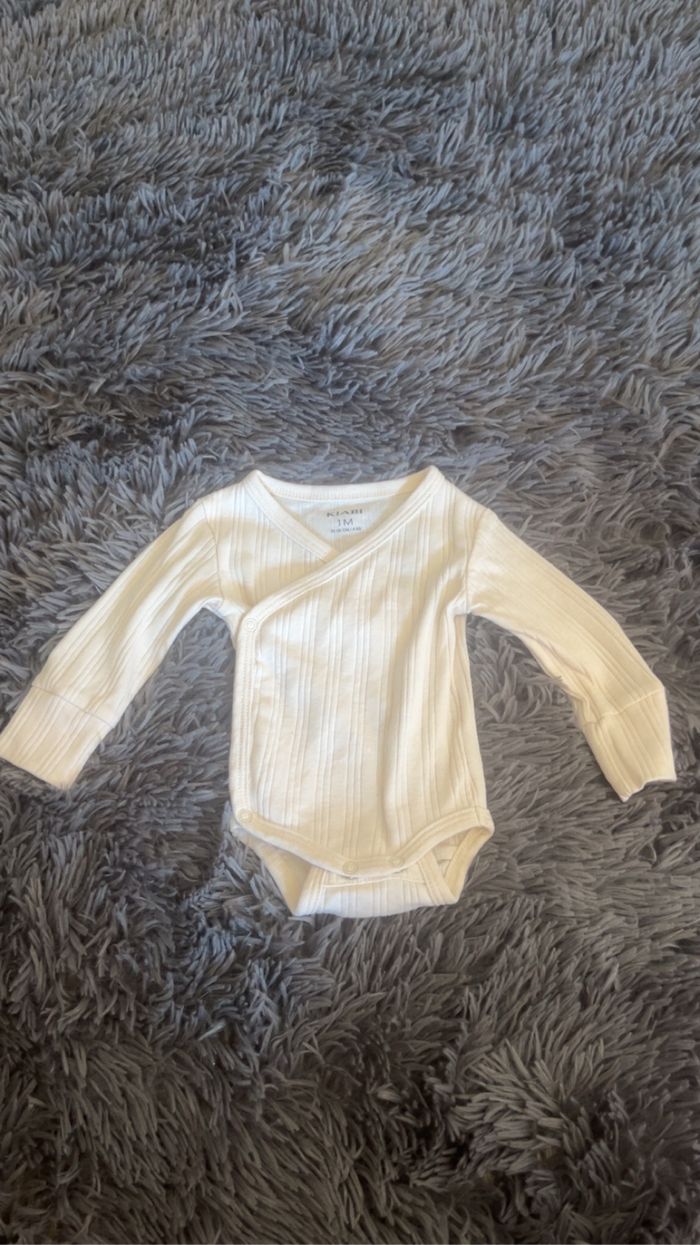 Lot de 3 body bébé fille - photo numéro 2