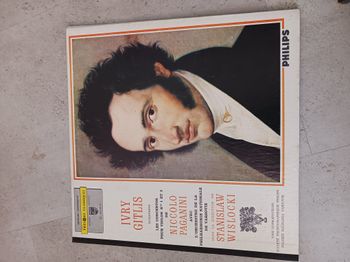 Nicolas Paganini concerto pour violon n° 1 et 2 ; Ivry Gitlis Vinyl 33T
