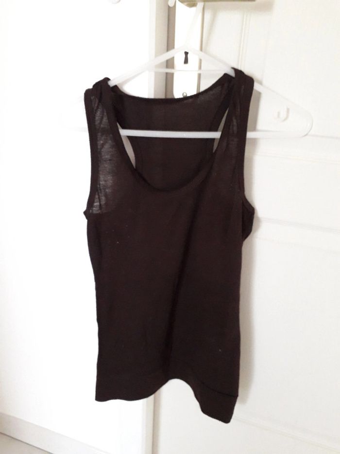 Débardeur marron t 38