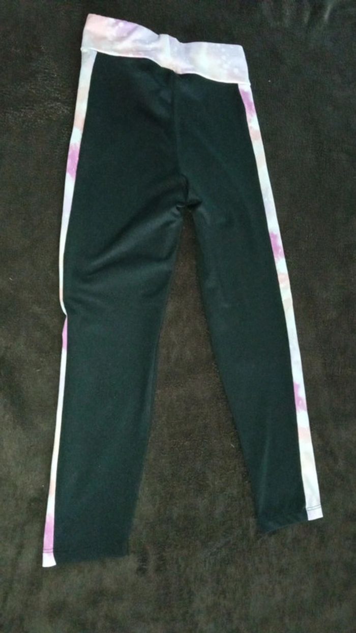 Legging noir avec bandes bariolées 6 ans Tissaia - photo numéro 3