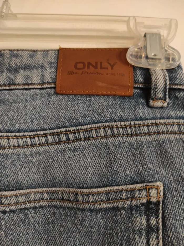 Jeans bleu droit only taille 27 - photo numéro 4