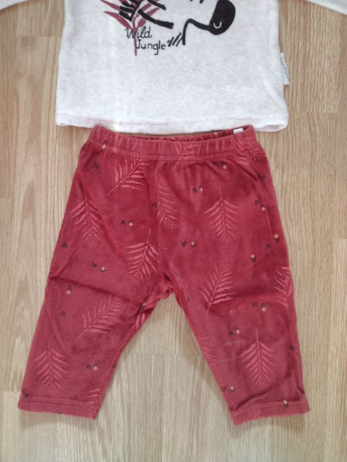 Pyjama deux pièces bébé garçon Petit Béguin 9 mois - photo numéro 2