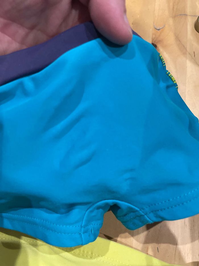 Lot de deux shorts de bain bébé 24 mois dpam - photo numéro 4
