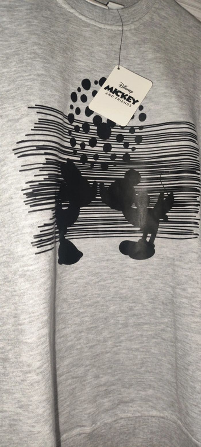 Sweat gris Mickey - photo numéro 2