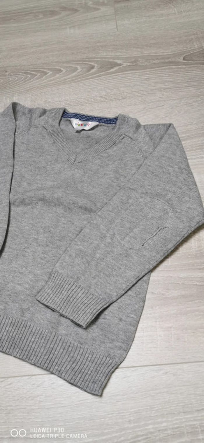 Pull manches longues col v - photo numéro 3