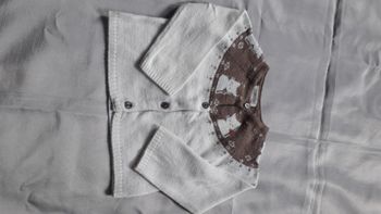 Gilet cardigan tout doux 6 mois