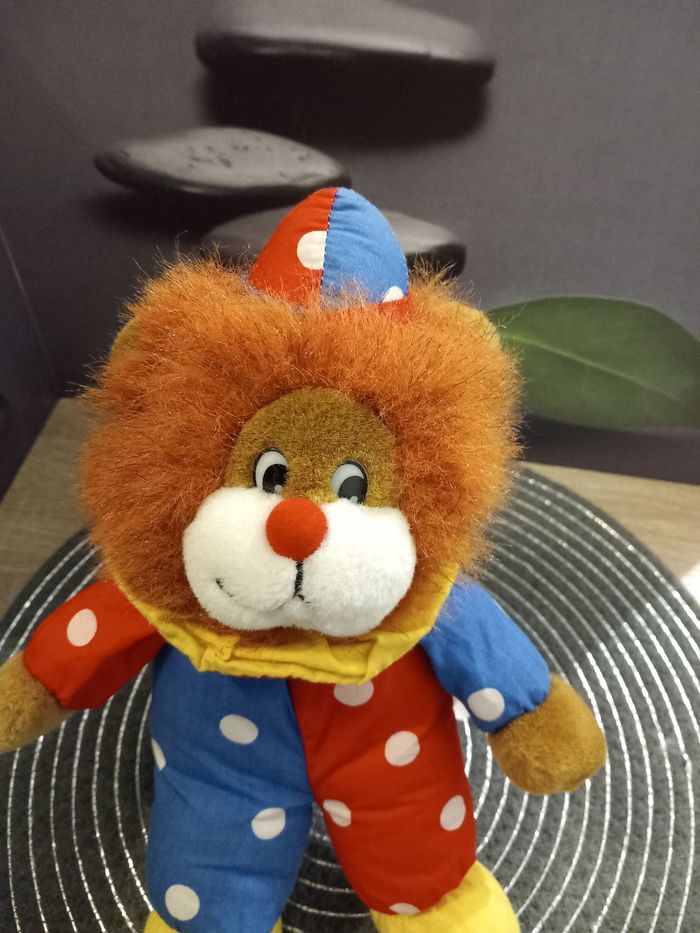 Peluche lion Jemini vintage 27cm model le cirque 🎪 - photo numéro 3