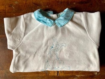 Pyjama 18mois velours beige DPAM