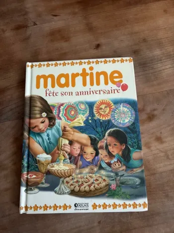 Martine fête son anniversaire